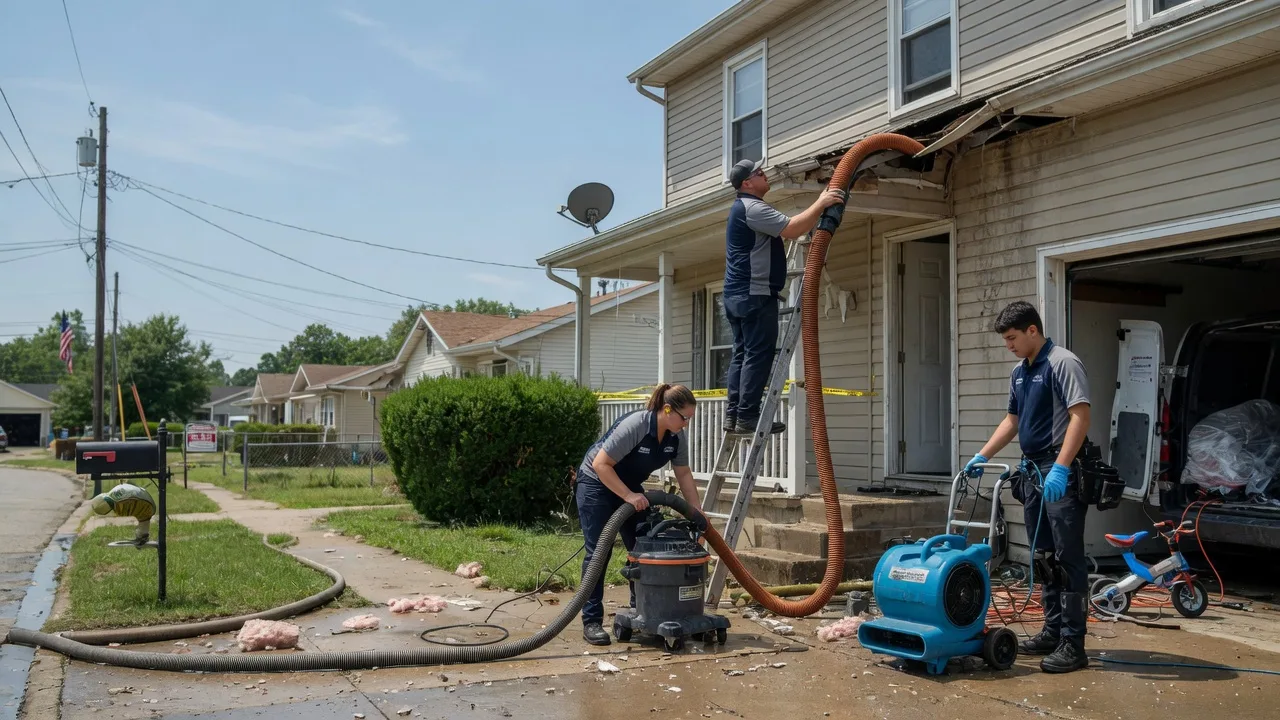 Water Damage Restoration in Miller City, IL near me